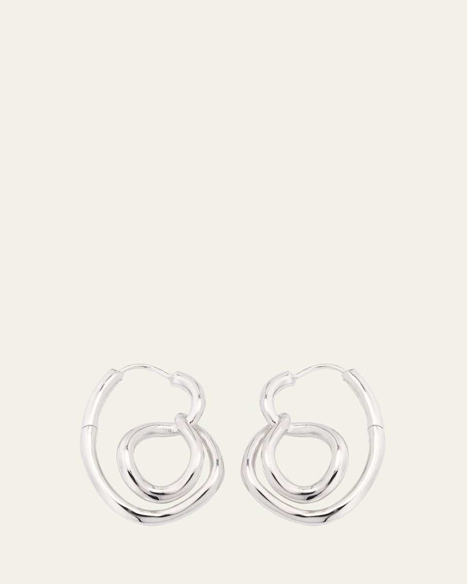 Creole Lasso Hoop Earrings